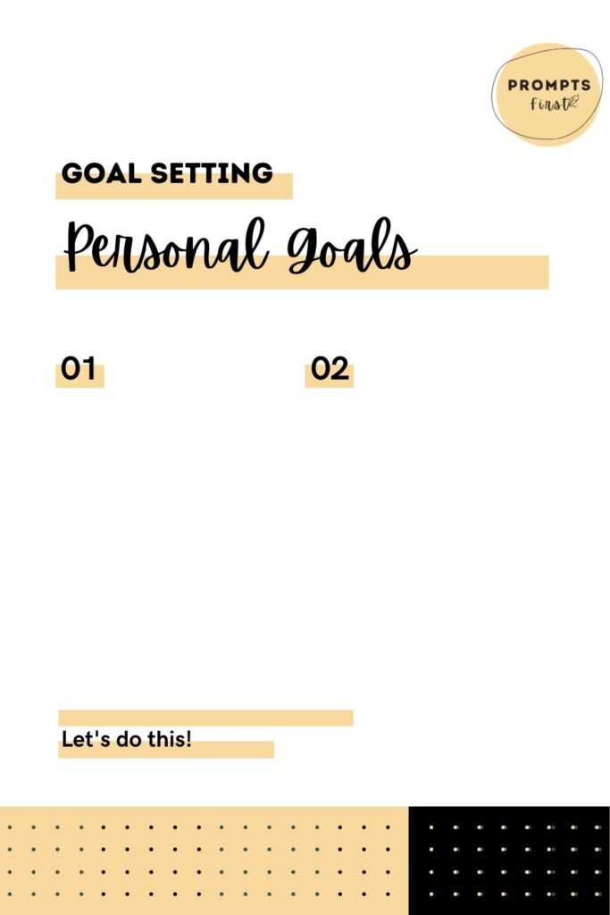 goal template